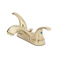 Oakbrook Collection Pacifica Two Handle Lavatory Pop-Up Faucet4 in. Polished Brass 4875266